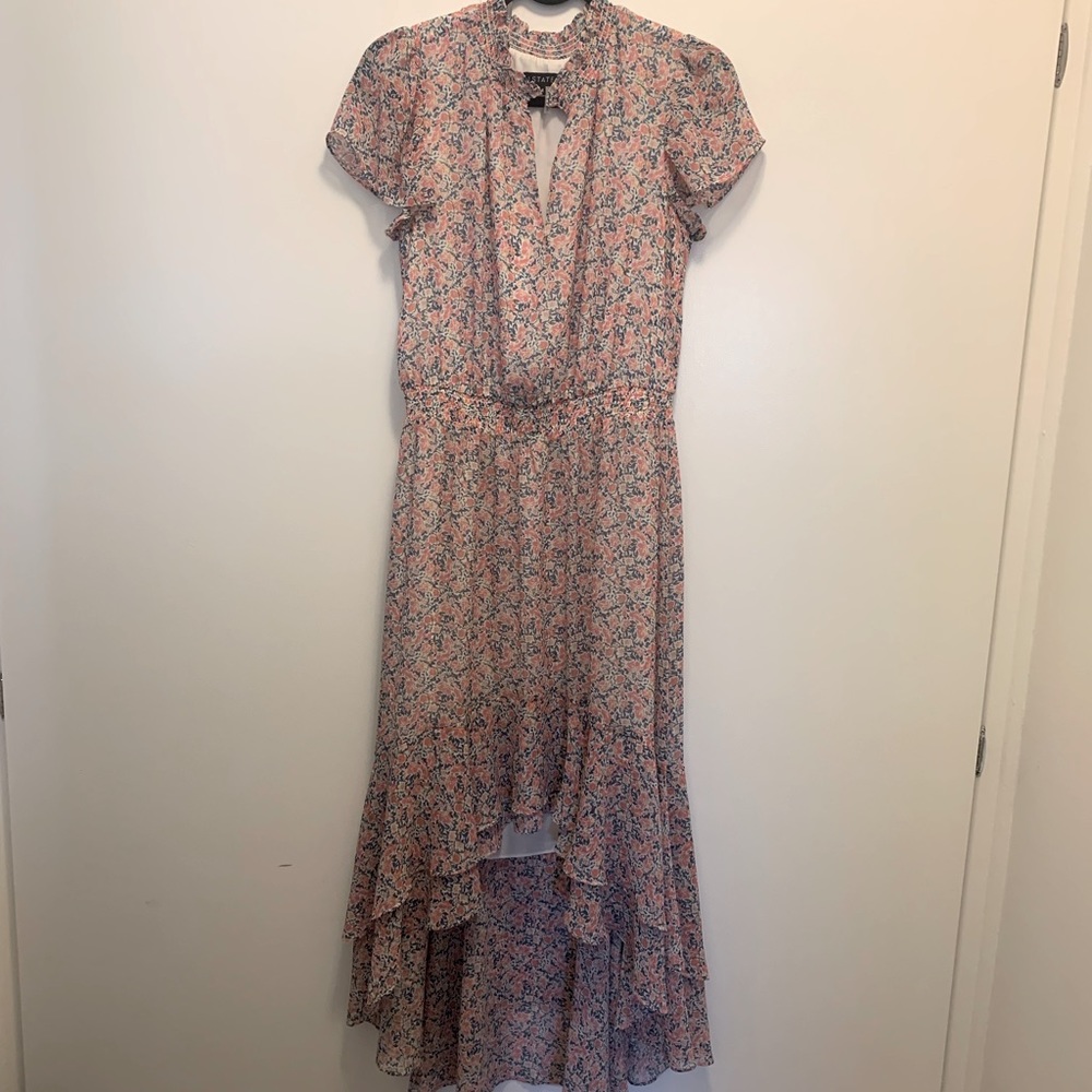 1.State High-Low Floral Dress- Medium